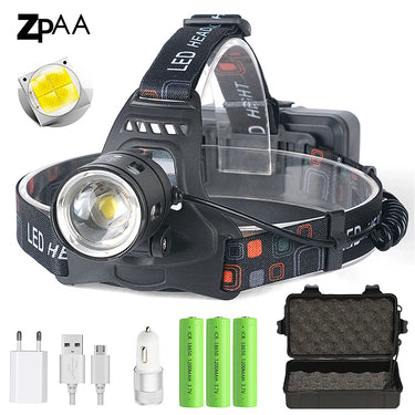 Powerful XHP70.2 XHP50.2 Led Headlamp